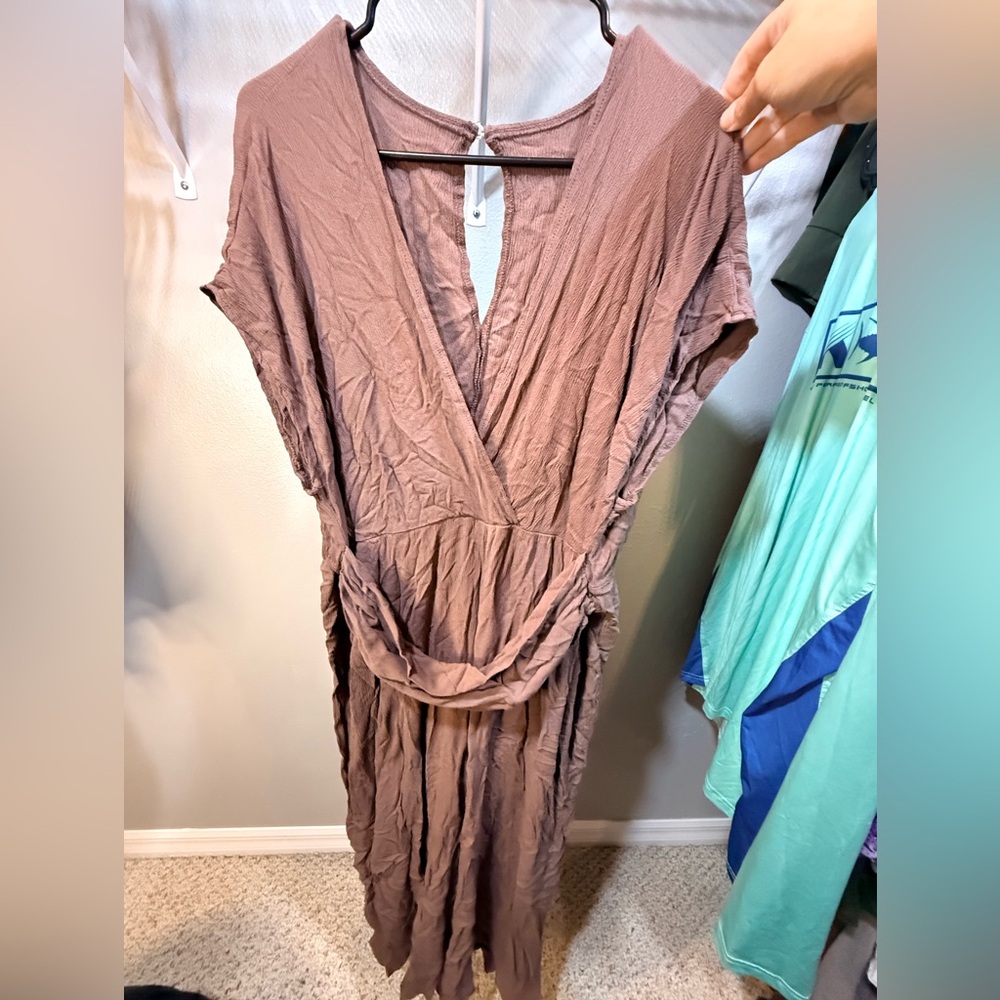 Chic Mauve Jumpsuit
